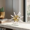 Decorative Crystal Starburst Statue for Home Decor - Stylish Sculpture Accent Perfect for Office, Shelf, and Living Room Decor - 4 of 4