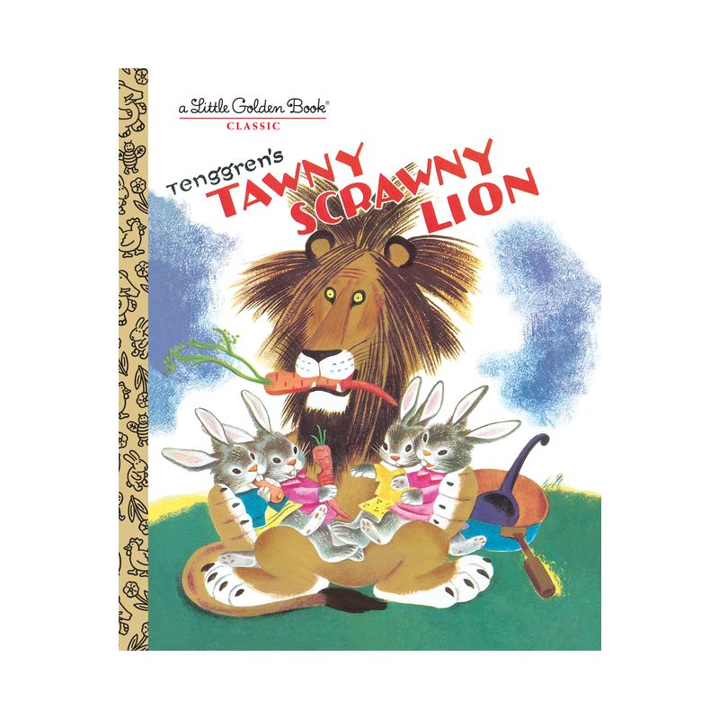 Tawny Scrawny Lion - (Little Golden Book) by  Kathryn Jackson (Hardcover), 1 of 2
