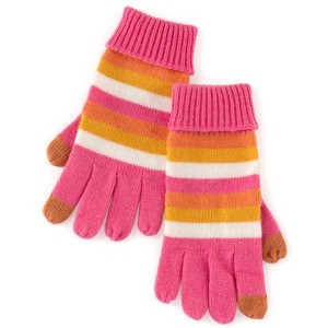 Shiraleah Pink Parker Touchscreen Gloves - 1 of 2