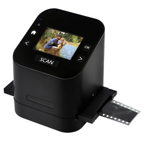 Magnasonic All-In-One Film & Slide Scanner, 22MP, Converts 35mm/110/126/ Super 8/8mm Film & 135/110/126 Slides into JPEG - Black - 1 of 4