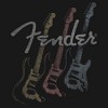 Girl's Fender Triple Fret Logo T-Shirt - 2 of 4
