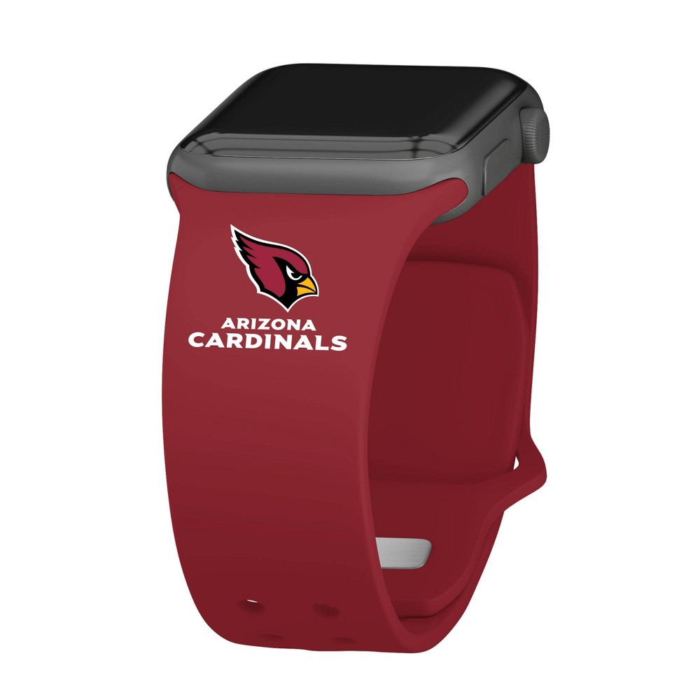 Photos - Watch Strap NFL Arizona Cardinals Wordmark Apple Watch Band - 42/44/45/49mm