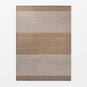 Hillside Hand Woven Wool/Cotton Area Rug Brown - Threshold™ designed with Studio McGee - 1 of 4