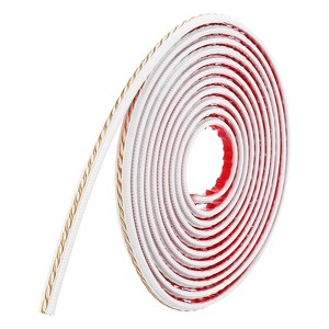 Unique Bargains Self-Adhesive PVC Mirror Wall Molding and Trim Tape - 1 of 4