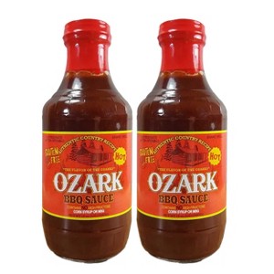 Brenmar 19 oz Ozark Hot BBQ Sauce- Pack of 2 - 1 of 4