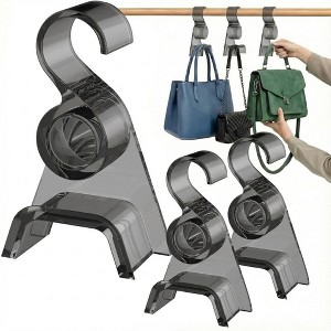 OnDisplay LuxeArch: Premium Wide Arch Acrylic Handbag/Purse/Backpack Hanger - 1 of 4