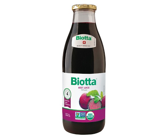 Biotta Organic Beet Juice - 32 fl oz Glass Bottle