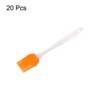 Unique Bargains Silicone Detachable Heat-Resistant Basting Oil Sauce Tool Pastry Brushes 20 Pcs - 3 of 4