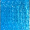 Home Mart Goods Blue Geometric Glam luxury Vinyl Shower Curtain With 12 Plastic Curtain Hooks - 71" x 71" - 3 of 4