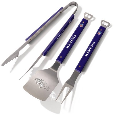 NFL Baltimore Ravens Spirit Series 3pc BBQ Set