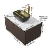 Wall Mounted Bathroom Vanity Cabinet w/ Sink Faucet Floating Storage - 2 of 4