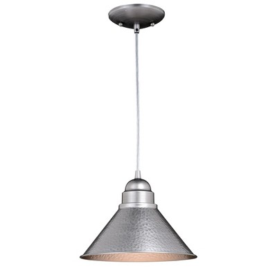 Vaxcel Outland 1 - Light Pendant in  Brushed Pewter