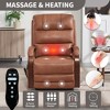 KTMBDW Electric Power Lift Recliner Chair Sofa with Massage and Heat for Elderly, 3 Positions, 2 Side Pockets - 2 of 4