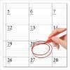 Recycled Academic Desk Pad Calendar, 22 x 17, White/Blue Sheets, Blue Binding/Corners, 14-Month: July 2025 to Aug 2026 - 3 of 4