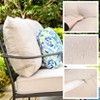 Captiva Designs 5pc XL Metal Outdoor Conversation Set with Rocking Chairs and Ottomans - image 4 of 4