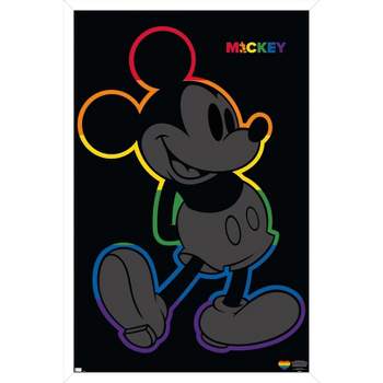 Trends International Disney Mickey Mouse - Black And White