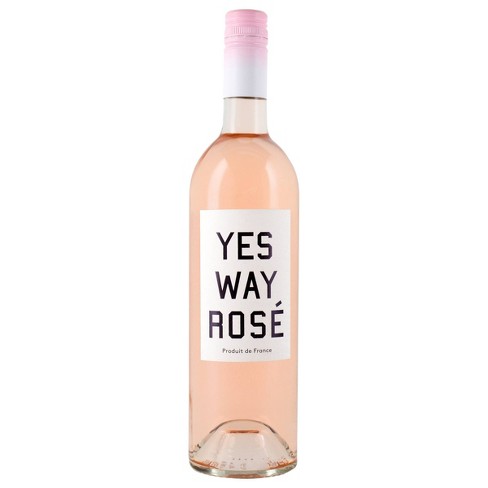 Yes Way Rose Wine 750ml Bottle Target