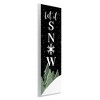 Stupell Industries Let It Snow Winter Scene, 7" x 17" - 3 of 4