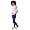 Hello Kitty & Friends Circle Of Friends Women’s Pink Cloud Wash Long Sleeve Hooded Sweatshirt - image 3 of 4