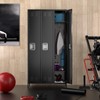 3/6/9 Doors Metal Lockers Tall Metal Office Storage Cabinet with 27 Hooks and 9 Shelves for Home Office Gym School - 4 of 4
