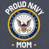 Women's United States Navy Proud Mom Logo Racerback Tank Top - 2 of 4