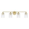 Capital Lighting Milan 4 - Light Vanity in  Capital Gold - 2 of 2