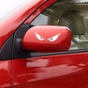 Reflective Car Sticker,Motorcycle Helmet Evil Eyes Shape Body Sticker, Personalized Decoration Sticker - image 2 of 4