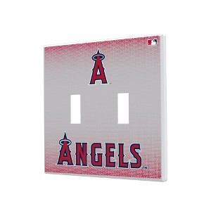 MLB American League Teams Linen Hidden-Screw Light Switch Plate for Double Toggle - 1 of 4