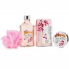 Freida & Joe  Cherry Blossom Fragrance Bath & Body Collection in Wheelbarrow Caddie Gift Set - 3 of 4