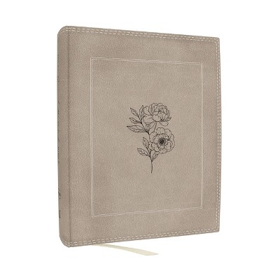 Nkjv, Journal the Word Bible: Reflect, Journal or Create Art Next to Your Favorite Verses (Stone Leathersoft Over Board, Red Letter, Comfort Print)