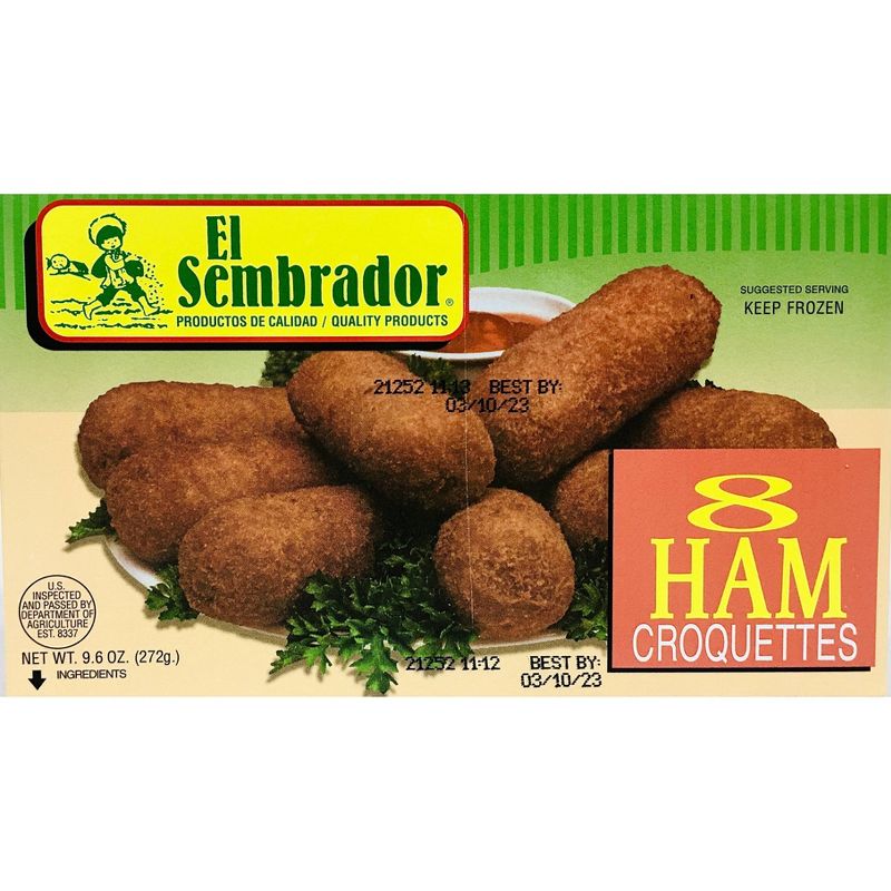 El Sembrador Frozen Ham Croquettes - 9.6oz/8ct, 1 of 4