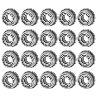 Unique Bargains Chrome Steel Durable Multipurpose Use Flanged Ball Bearing