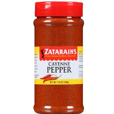 Zatarain's All Natural Cayenne Pepper, 7.25 oz Bottle (Pack of 2)