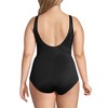 Lands' End Women's Slender Suit Wrap One Piece Swimsuit - image 2 of 4