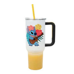 Disney's Stitch Hawaiian 40 Oz. Stainless Steel Tumbler - 1 of 4