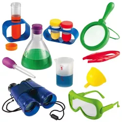 Kaplan Early Learning Play Science Starter Kit with Activity Cards for Young Children