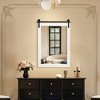Beautyolove Rectangle Wood Framed Accent Wall Mirror - 2 of 4