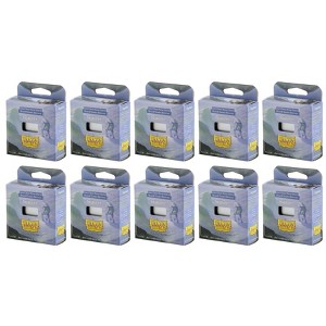 Arcane Tinmen 10 Packs Dragon Shield Board Game Sleeves 100 ct Square Size Card Sleeves Display Case - 1 of 1