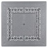 42" Square Aluminum 55000 BTUs Propane Ornate Fire Table with 2 Covers - Oakland Living
 - 3 of 4