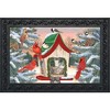 Briarwood Lane Winter Doormat 30x18 Indoor Outdoor Snowy Birdhouse For Winter Doormat - 2 of 4