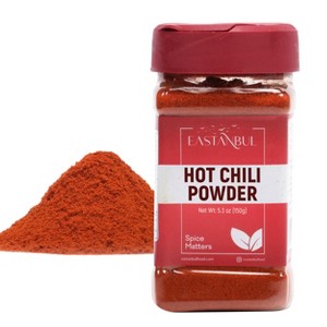 Eastanbul Hot Chili Powder, Ground Red Pepper with Rich Flavor, Red Chili Powder Hot, Vegan, Gluten Free, 5.29oz - 1 of 4