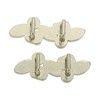 Unique Bargains Faux Pearl Candied Haws Shape Shoelace Charms 1 Pair - 4 of 4
