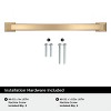 Amerock Sheffield 6-5/16 Inch Center-to-Center Pull for Cabinets, Drawers, and Furniture - 3 of 4
