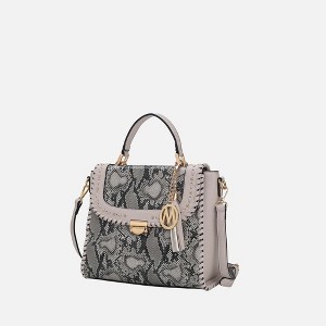 MKF Collection Lilli Vegan Leather Satchel Bag for Women by Mia K - 1 of 3
