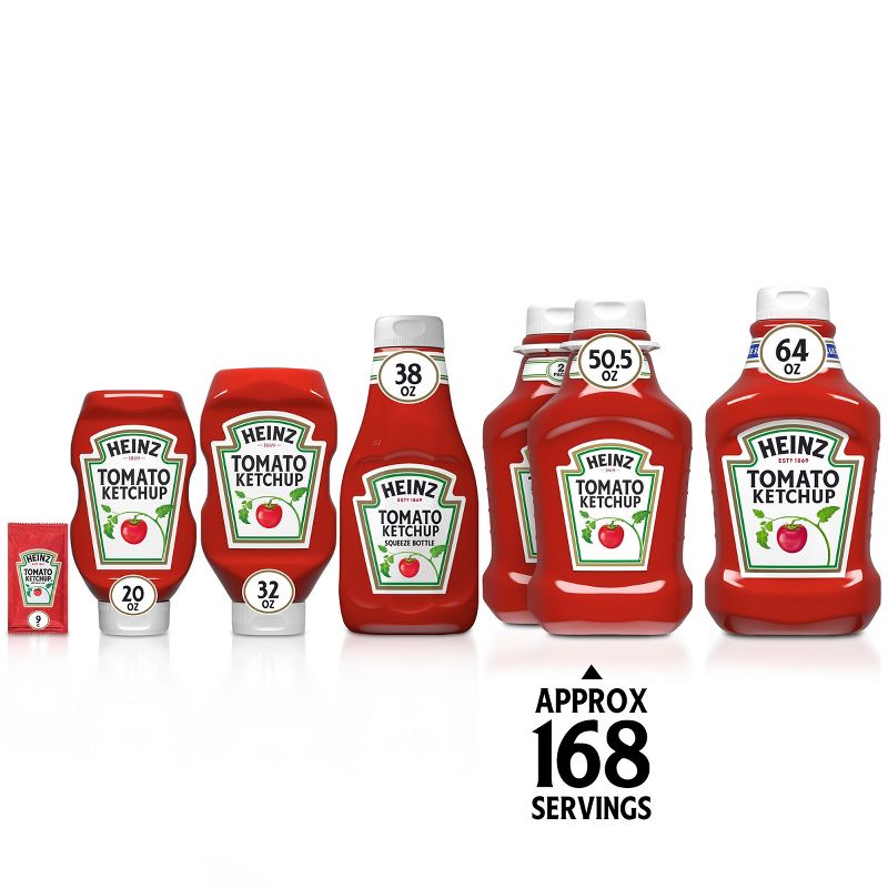 Heinz Tomato Ketchup - 101oz/2pk, 3 of 17