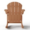 WestinTrends  Outdoor Patio Porch Rocking Adirondack Chair - 4 of 4