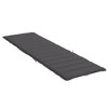 vidaXL Sun Lounger Cushion Anthracite Oxford fabric (100% polyester) - 4 of 4