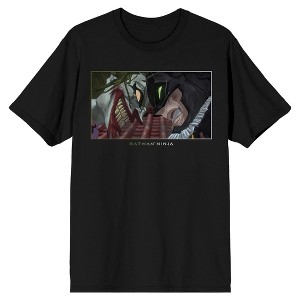 Batman Ninja and Joker Men's Black Graphic Tee - 1 of 1
