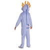 Minecraft Kids' Purple Axolotl Hooded Jumpsuit Halloween Classic Costume Jumpsuit - Purple - 10-12 - 2 of 2