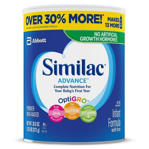 Similac Advance Infant Formula With Iron Powder 30 8 Oz Target